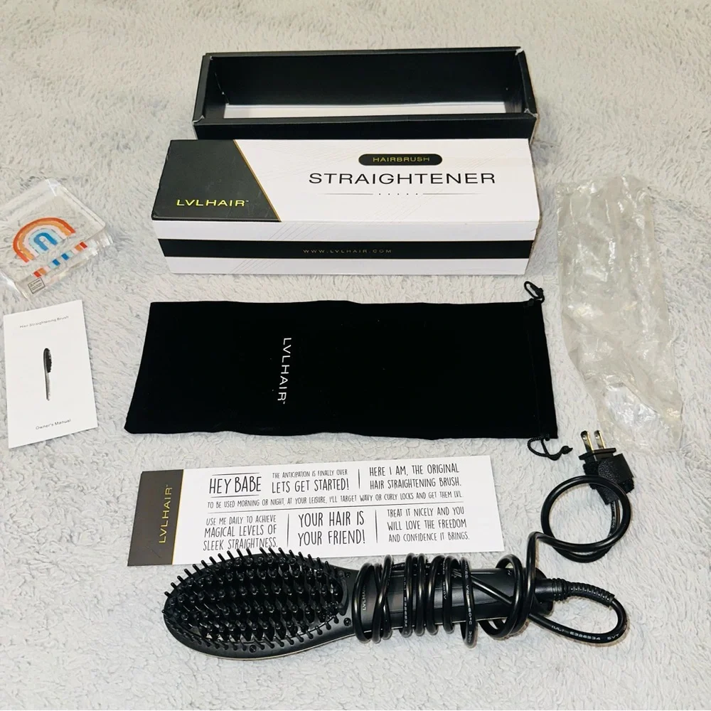 LVL Hair Straightener Brush